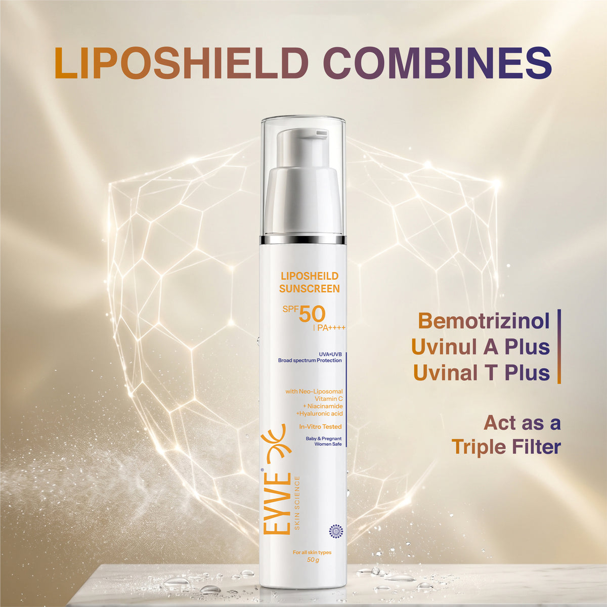 SPF 50 PA++++ Neo-Liposomal Sunscreen