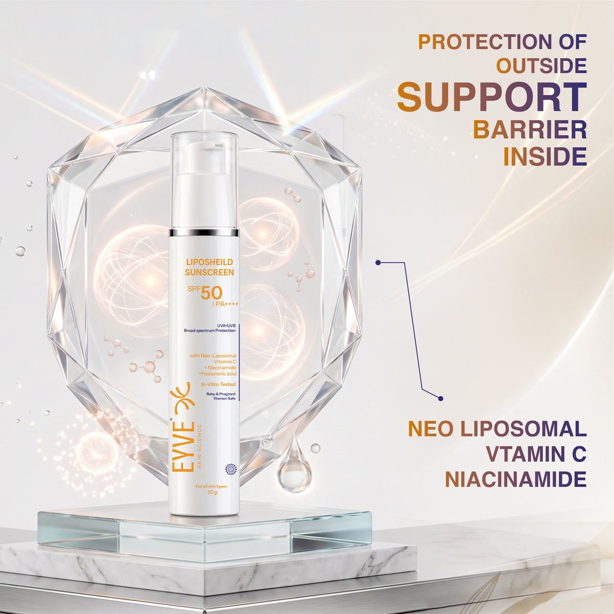 SPF 50 PA++++ Neo-Liposomal Sunscreen